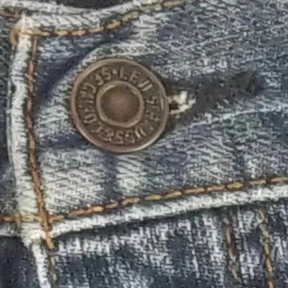 Levis Strauss & CO 550 Men's Denim Blue Jeans Sz W44/L30 - Picture 3 of 9
